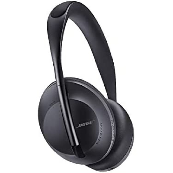 Bose Noise Cancelling Headphones 700, Bluetooth, Over-Ear Wireless Headphones with Built-In Microphone for Clear Calls & Alexa Voice Control, Black