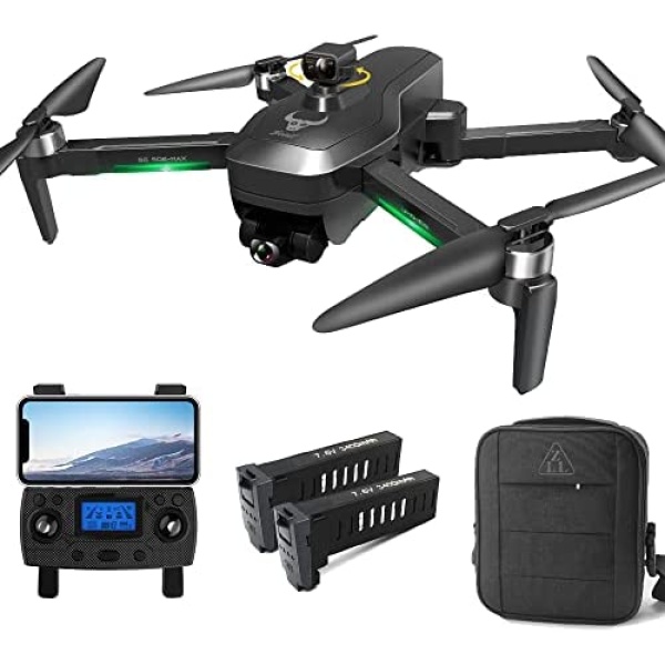 Drones with Camera for Adults 4K, LARVENDER 3937ft Long Range Professional 3-Axis Gimbal Drones for Adults with EVO Obstacle Avoidance, 2 Batteries 50Mins Flight Time,Quadcopter Drone GPS Auto Return