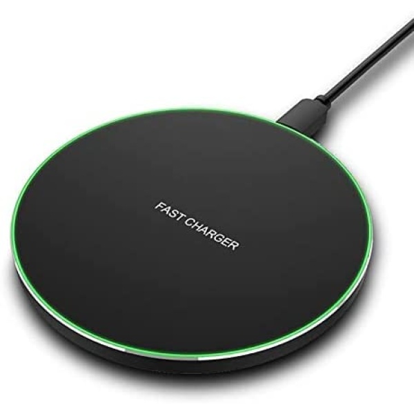 Fast Wireless Charger,20W Max Qi-Certified Wireless Charging Pad Compatible with Apple iPhone 13/12/SE/11/X/XR/8,AirPods;FDGAO 15W Wireless Charge Mats for Samsung Galaxy/Note S21/S20/S9,Galaxy Buds