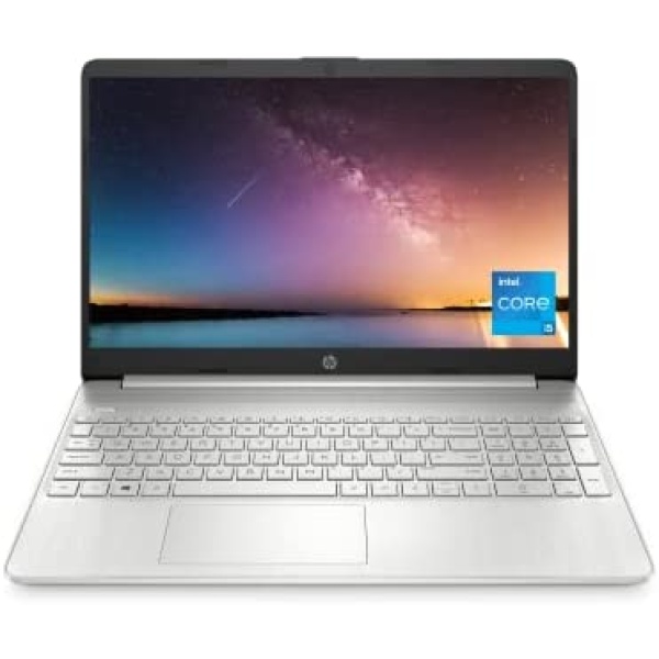HP 15.6-inch Laptop, 11th Generation Intel Core i5-1135G7, Intel Iris Xe Graphics, 8 GB RAM, 256 GB SSD, Windows 11 Home (15-dy2024nr, Natural silver)