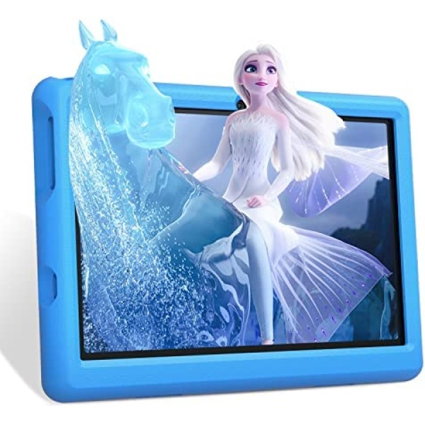 Kids Tablets 10" Android 10 Dual Camera 2GB RAM 32 GB ROM WiFi Parental Control Tablet (Blue)