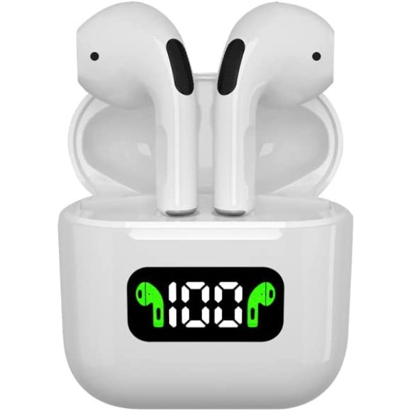 Wireless Earbuds Bluetooth 5.1 Headphones with Charging Case Built in Mic in Ear Earbuds IPX5 Waterproof Earbuds for iPhone/Android Power Display