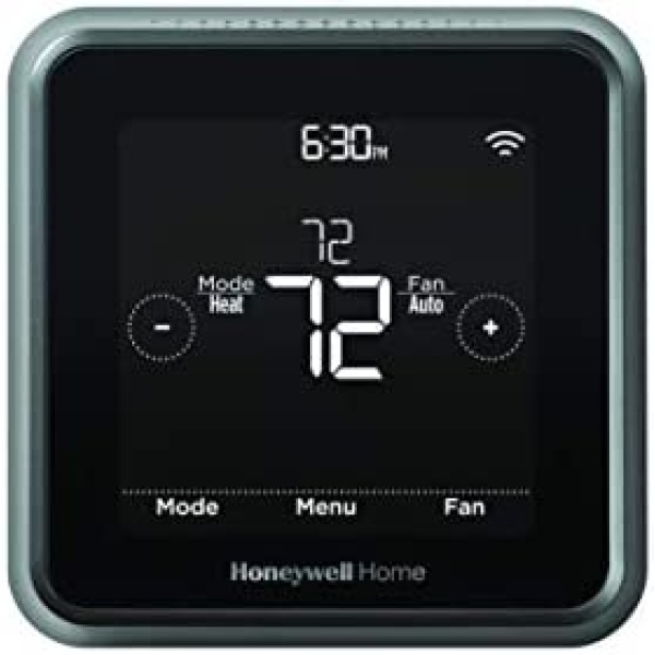 Honeywell Home RCHT8612WF T5 Plus Wi-Fi Touchscreen Smart Thermostat with 7 Day Flexible Programming and Geofencing Technology Black