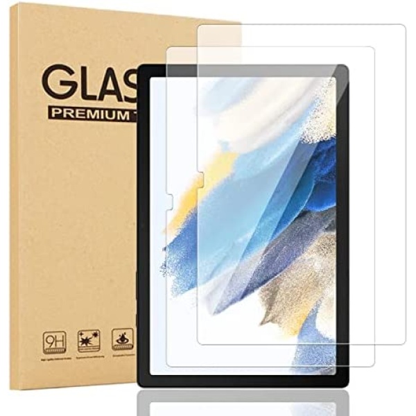 2 Pack - AVAKOT Samsung Galaxy Tab A8 10.5 Inch Screen Protector 2022 | Scratch Resistant Sensitive Hardness Tempered Glass Film for Tab A8 | Clear Transparency Screen Protector for Samsung A8