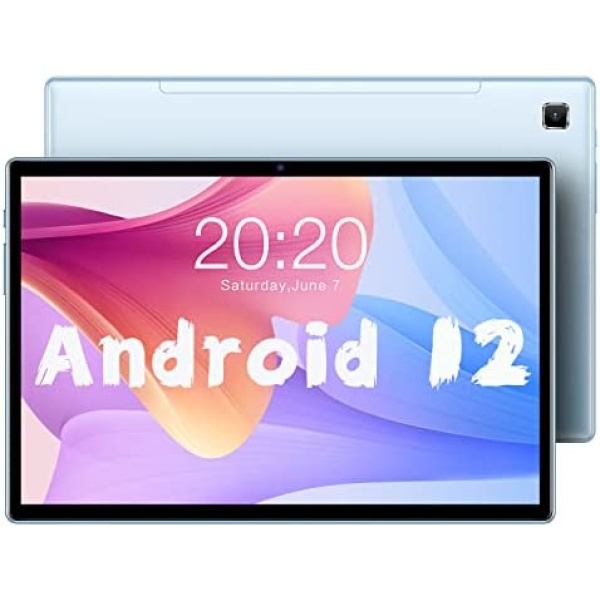 2022 New Android 12 Tablet, TECLAST P20S Android Tablet 10 inch, 4+64GB, 1TB Expand Tablet PC, 8 Core CPU, 2.4G/5G WiFi Tablet, 10.1 inch IPS HD Display, Bluetooth 5.0, GPS, Dual Camera