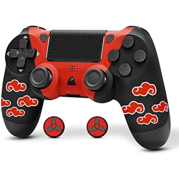 AchiIles Wireless Controller for PS4 Gamepad Compatible with PS4/Pro/Slim/PC,Double Shock/Bluetooth/Touchpad/Stereo Headphone Jack/Six-axis Motion Control Function