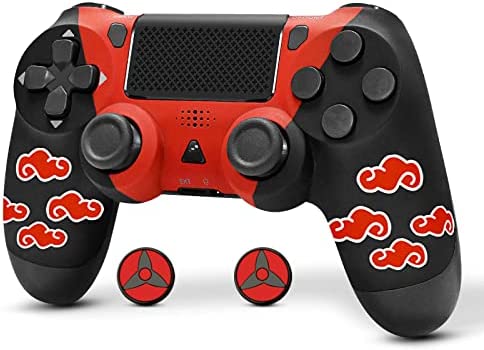 AchiIles Wireless Controller for PS4 Gamepad Compatible with PS4/Pro/Slim/PC,Double Shock/Bluetooth/Touchpad/Stereo Headphone Jack/Six-axis Motion Control Function