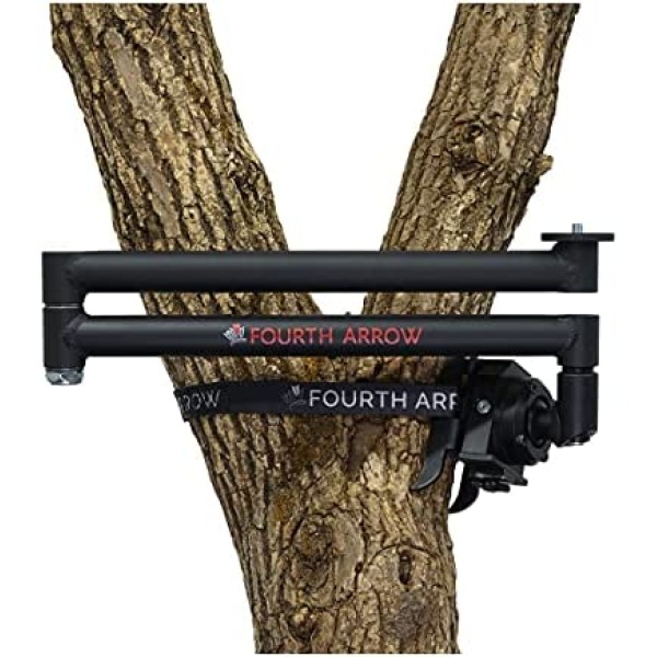 Fourth Arrow Camera Arm for Filming Hunts - Camera Arms Built for The Hunter That Films- Lightweight Durable and Versatile - Easy to Use - Wide Range of Motion