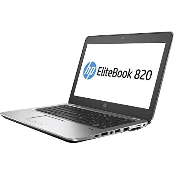 HP EliteBook 820 G3 Business Laptop - 12.5-inch Anti-Glare HD (1366x768), Intel Core i5-6200U, 256GB SSD, 8GB DDR4, NFC, Back-Lit Keyboard, WiFi-AC + Bluetooth, Webcam, Windows 10 Pro (Renewed)