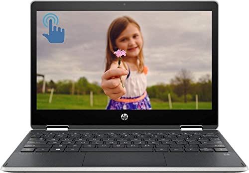 HP Pavilion x360 2-in-1 11.6" HD Touch-Screen Laptop, Intel Pentium N5000, 4GB DDR4 RAM, 512GB Solid State Drive, WiFi, Bluetooth, Webcam, HDMI, Windows 11, Ash Silver