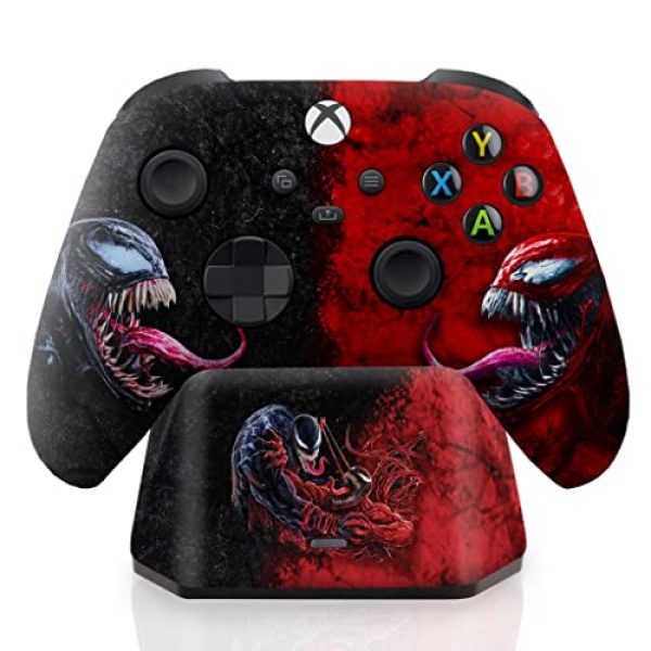 Original Xbox Wireless Controller and Magnetic Charging Stand Compatible with Xbox One|Series X|S - Customized in USA with Advanced HydroDip Print Technology(Not Just a Decal)(Controller Included)