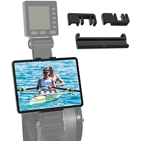 Phone and Tablet Holder for Concept 2 Rowing Machine, Adjustable Tablet Mount Made for C2 Model C&D Rower ONLY, Compatible with Tablets & Phones & iPad Up to 11” Screen Size