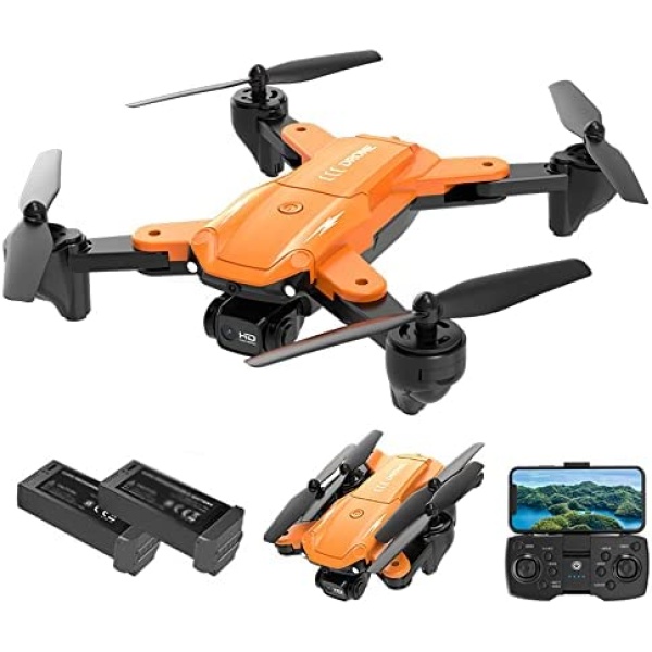 SKYTEEY Drone with 8K Camera for Adults - RC Quadcopter with Auto Return, Follow Me, Optical Flow Localization, Circle Fly, Waypoint Fly, Altitude Hold, Headless Mode, 60 Mins Long Flight