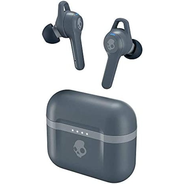 Skullcandy Indy Evo True Wireless In-Ear Earbud - Chill Grey (Renewed)