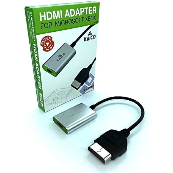 Xbox HDMI/Original Xbox AV Cable for All Classic Xbox Console Models - Xbox Original Component to HDMI - Xbox to HDMI Converter Allows Any Xbox to Connect to HDTV - Xbox Original HDMI Cable - by Kaico