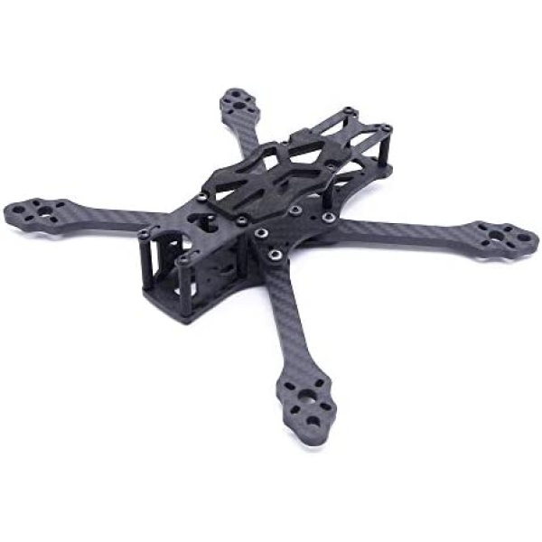220mm 5 Inch 5mm Arm Carbon Fiber Quadcopter X Type Freestyle Frame Kit Support DJI Air Unit for FPV Racing Drone