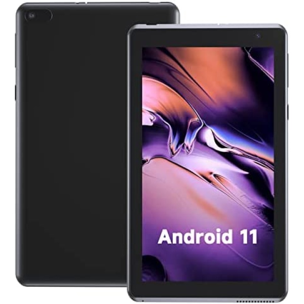 7 in Tablet, Android 11 Tablet PC, 32GB Storage 2GB RAM Tablets Quad-Core Processor Android 11 Tablet PC Dual Camera, WiFi, Bluetooth Computer Tablet (Black)