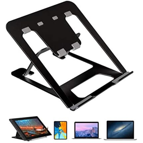 Adjustable Drawing Tablet Stand Drawing Pen Display Aluminum Ventilated Stand Holder for Wacom One, Cintiq 13/16, XP-Pen Artist 12/13.3/15.6 and Huion Kamvas 12/13/15.6