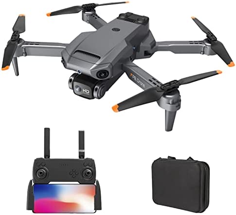GoolRC RC Drone with Camera 4K Dual Camera RC Quadcopter with Function Drone with Camera for Kids 4 Sided Obstacle Avoidance Waypoint Flight Gesture Control Storage Bag Package Mini Drone Black