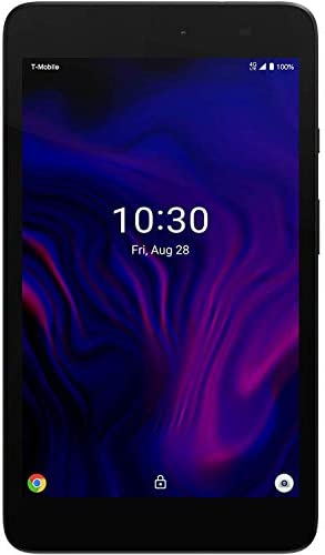 Moxee Tablet 8.0" (2020) 32GB MT-T800 WiFi + 4G LTE (for T-Mobile/Sprint Only) Mobile Hotspot Android 10 Tablet - Black (Renewed)