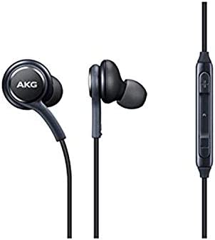 OEM Stereo Headphones w/Microphone for Samsung Galaxy S8 S9 S8 Plus S9 Plus Note 8 - Designed by AKG - 100% Original