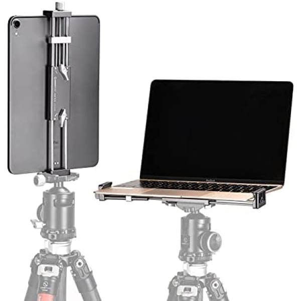 SUNWAYFOTO PC-03 Tablet Laptop Mount Smart Phone Bracket Tripod Bracket Accessories for Ipad Pro Holder Arca Swiss Stand Universal