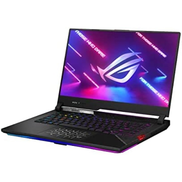 ASUS ROG Strix Scar 15 (2022) Gaming Laptop, 15.6” 240Hz IPS QHD Display, NVIDIA GeForce RTX 3080 Ti, Intel Core i9 12900H, 32GB DDR5, 1TB SSD, Per-Key RGB Keyboard, Windows 11 Pro, G533ZX-XS96