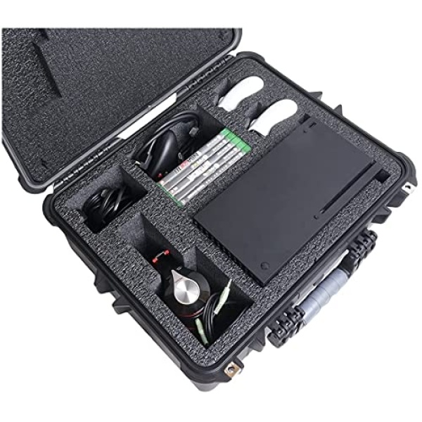 Case Club Carrying Case Fits Xbox Series X/S with Headset Storage-Hard Shell Travel Case for Xbox Series X or S Console, Headset, Controllers, Games & Accessories. Heavy Duty Waterproof Transport Case