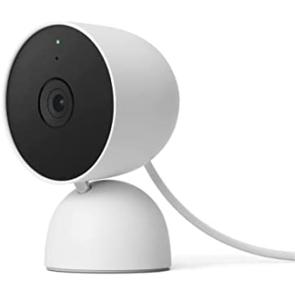 Google Nest Security Cam (Wired) - 2nd Generation - Snow