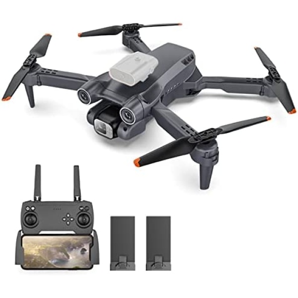 GoolRC RC Drone with Camera 4K Dual Camera Camera Drone Toy Drone RC Quadcopter ESC with Function Gesture Control Trajectory Flight 360 Degree Roll Drones for Kids 8-12 with Camera