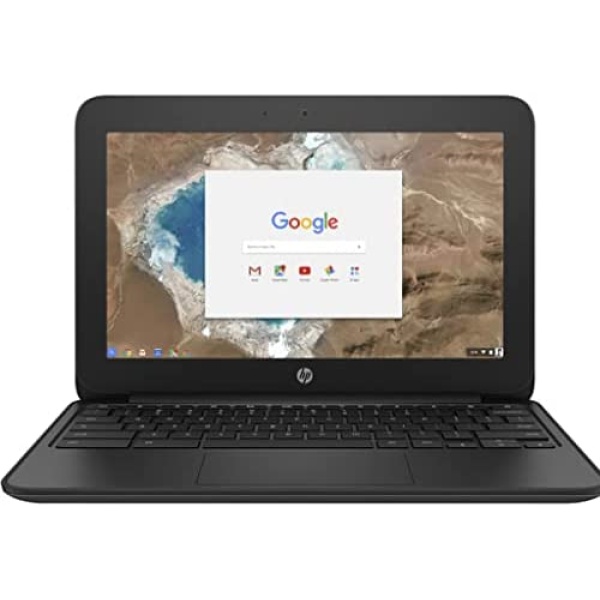 HP 11 G5 Chromebook 11.6in Touch Screen Laptop Intel Celeron N 1.60GHz 4GB 16GB SSD (Renewed) (16GB), Black