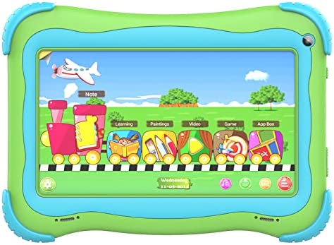 Kids Tablet 7 Android Kids Tablets for Kids Edition Tablet PC Android Quad Core Toddler Tablet with WiFi Dual Camera IPS Safety Eye Protection Screen and Parental Control Mode