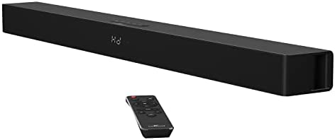 LARKSOUND Sound Bar for TV, 35 Inch TV Speaker, Surround Sound System, TV Soundbar with Bluetooth/HDMI ARC/Optical/AUX/USB Connection, 70W, Wall Mountable