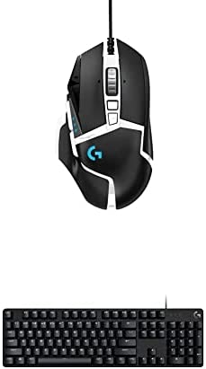 Logitech G502 SE Hero High Performance RGB Gaming Mouse + Logitech G413 SE Full-Size Mechanical Gaming Keyboard