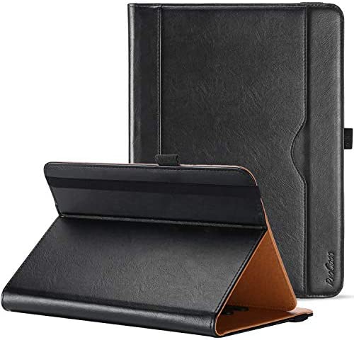 ProCase Universal Case for 9 - 10 inch Tablet, Stand Folio Universal Tablet Case Protective Cover for 9" 10.1" Touchscreen Tablet, with Adjustable Fixing Band and Multiple Viewing Angles – Black