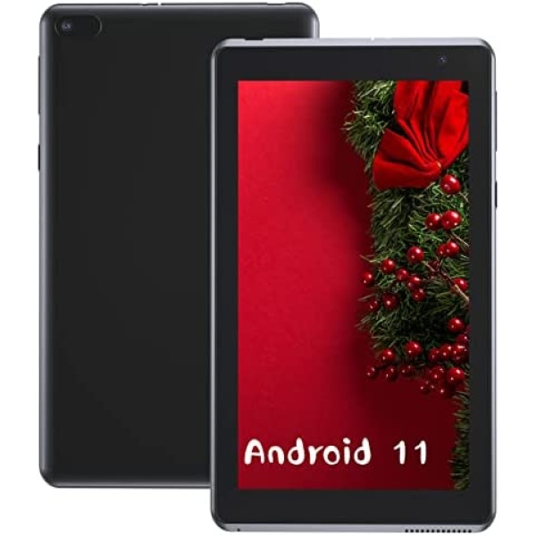 Tablet for Kids, 7 inch Android 11.0 Tablet, 32GB ROM with Bluetooth, WiFi, GMS, Dual Camera, Educational, Games （Black）