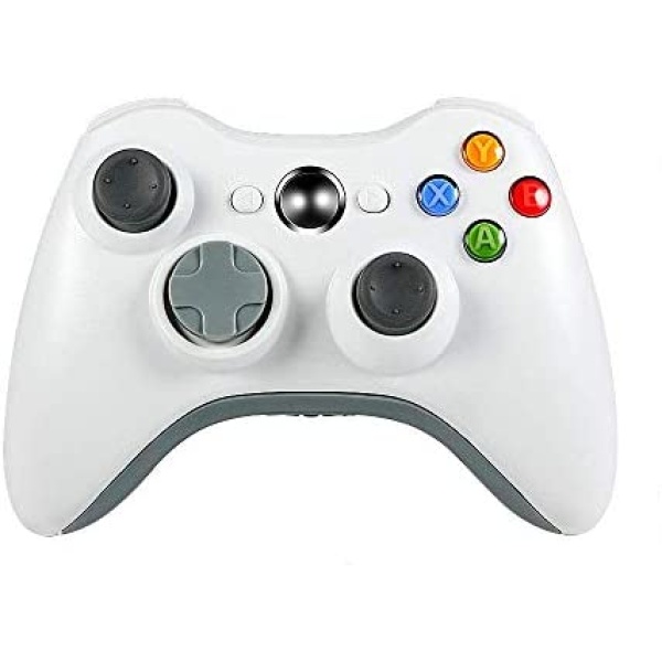 Wireless Controller for Xbox 360,Etpark Xbox 360 Joystick Wireless Game Controller for Microsoft Xbox & Slim 360 PC Windows 7,8,10 (White)