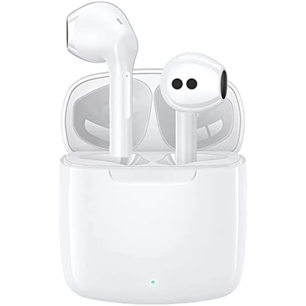 Wireless Earbuds, Bluetooth 5.0 Earbuds, Earphones Wireless Bluetooth with Charging case, Ear Bud & in-Ear Headphones IPX6 Waterproof, Wireless Ear Buds with Mic Auto Pairing for iPhone/Samsung