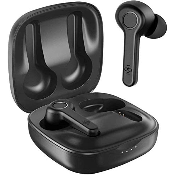 Wireless Earbuds, [Upgraded] Boltune Bluetooth V5.0 in-Ear Stereo [USB-C Quick Charge] IPX7 Waterproof Wireless Headphones 40Hours Playing Time Bluetooth Earbuds Built-in Mic Single/Twin Mode
