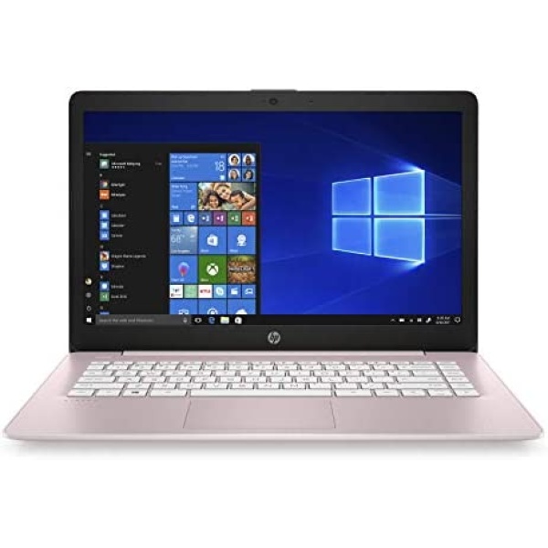 HP Stream 14-inch Laptop, AMD Dual-Core A4-9120E Processor, 4 GB SDRAM, 32 GB eMMC, Windows 10 Home in S Mode with Office 365 Personal for One Year (14-ds0040nr, Rose Pink)