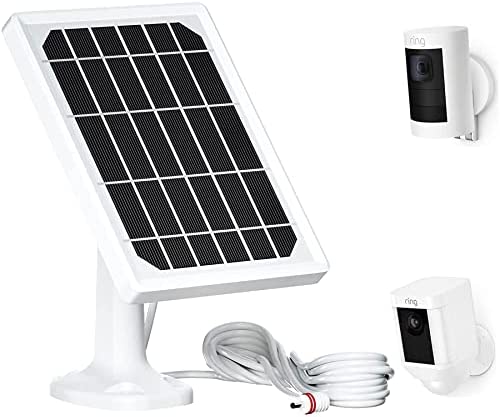 Solar Panel for Ring Camera, Ring Camera Solar Panel Charger for Stick Up Cam Battery & Spotlight Cam Battery(No Camera)