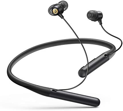 Soundcore Anker Life U2 Bluetooth Neckband Headphones with 24 H Playtime, 10 mm Drivers, Crystal-Clear Calls with CVC 8.0, USB-C Fast Charging, Foldable & Lightweight Build, IPX7 Waterproof