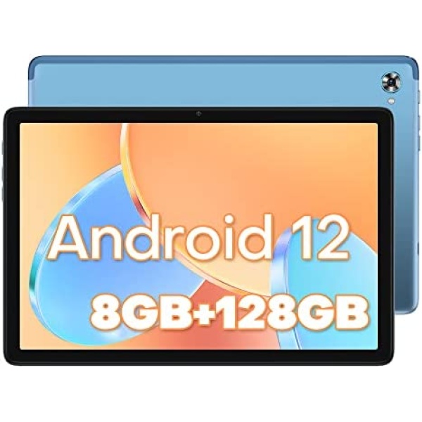 TECLAST Android 12 Tablet 10 inch Tablets, M40Plus 8GB+128GB Tablet, 1TB Expand 8 Core Android Tablet, 2.4G/5G WiFi, 1920*1200 IPS, 7000mAh Fast Charge, Bluetooth 5.0, GPS, Dual Camera, Parent control
