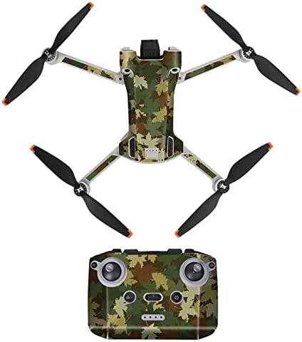 Drone with Camera Screen on Remote Suitable for DJI Mini 3 PRO Sticker Body Standard Remote Control Version Protective Film Accessories Long Flying Drone (G, One Size)