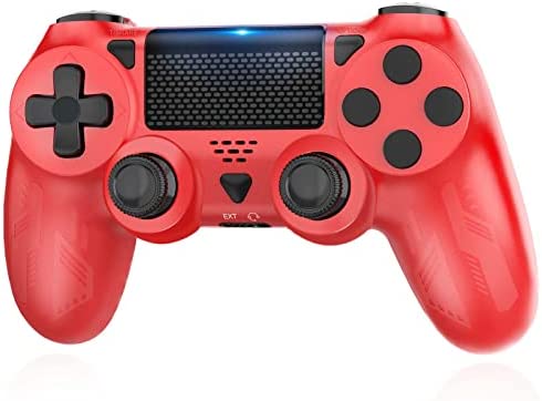Gamrombo Wireless Controller for PS4, Wireless Game Controller Compatible with Playstation 4/Slim/Pro, Built-in 1000mAh Battery with Turbo/ Dual Vibration/6-Axis Motion Sensor