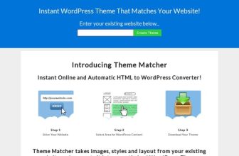 Instant Wordpess Theme To Match Your Existing Website Design!