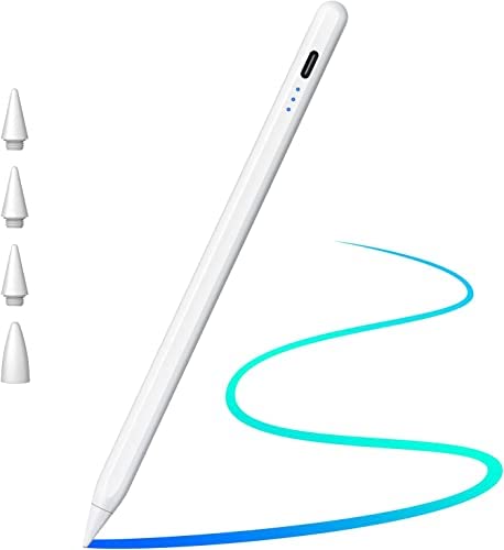 Stylus Pen for iPad, Apple Pencil for iPad 10th Gen Stylus Pen Compatible with (2018-2022) Apple iPad Pro 11 & 12.9 inch,iPad Mini 6th/5th Gen, iPad Air 3/4/5,iPad 6/7/8t/9th Gen for Writing/Drawing