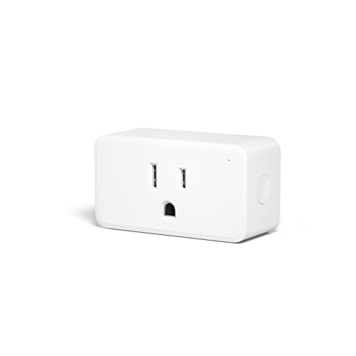 THIRDREALITY Zigbee Smart Plug with Energy Monitoring, 15A Smart Outlet, Timer Function, ETL Certified, ZigBee Hub Required, Work with Home Assistant, Compatible Echo Devices and SmartThing