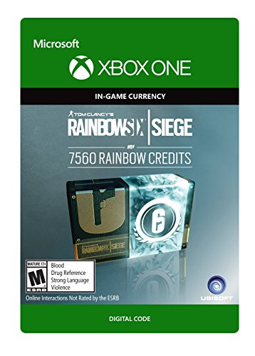 Tom Clancy's Rainbow Six Siege Currency pack 7560 Rainbow credits - Xbox One [Digital Code]