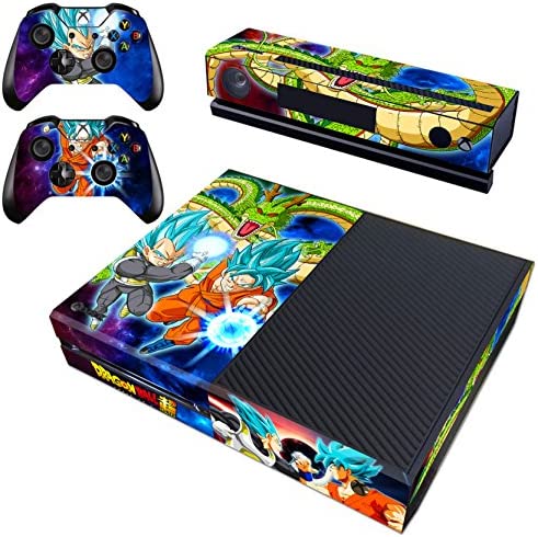 Vanknight Regular Xbox One Vinyl Decal Skin Stickers Cover for Console Kinect Controllers